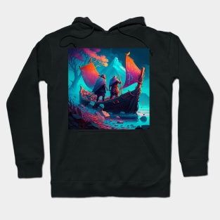 Valheim Vikings Searching for Mistlands Hoodie